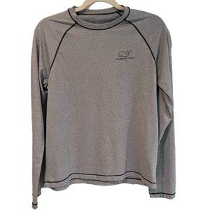 Boy's Vineyard Vines Logo Performance Long Sleeve Size‎ Extra Large